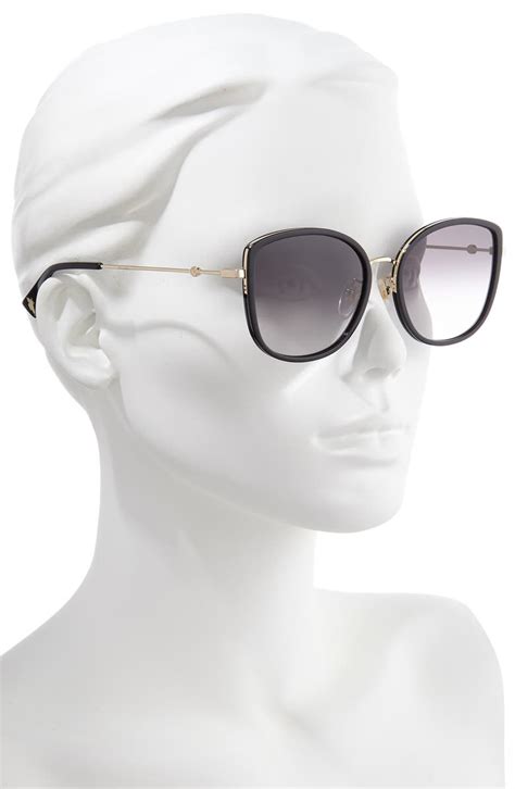 gucci grey gradient cat eye ladies sunglasses|luxury designer sunglasses cat eye.